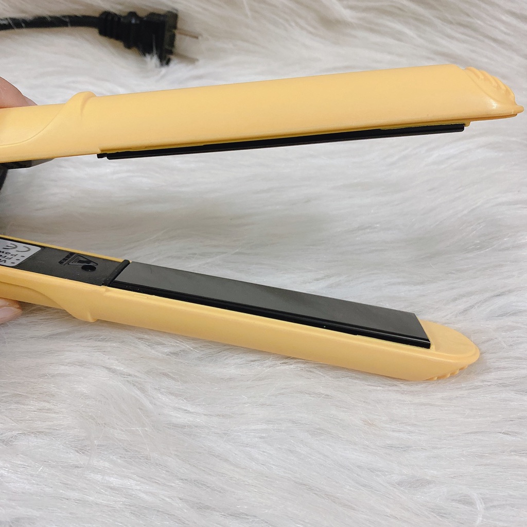 Máy Là Kẹp Duỗi Tóc Màu Vàng May Young MY-516B