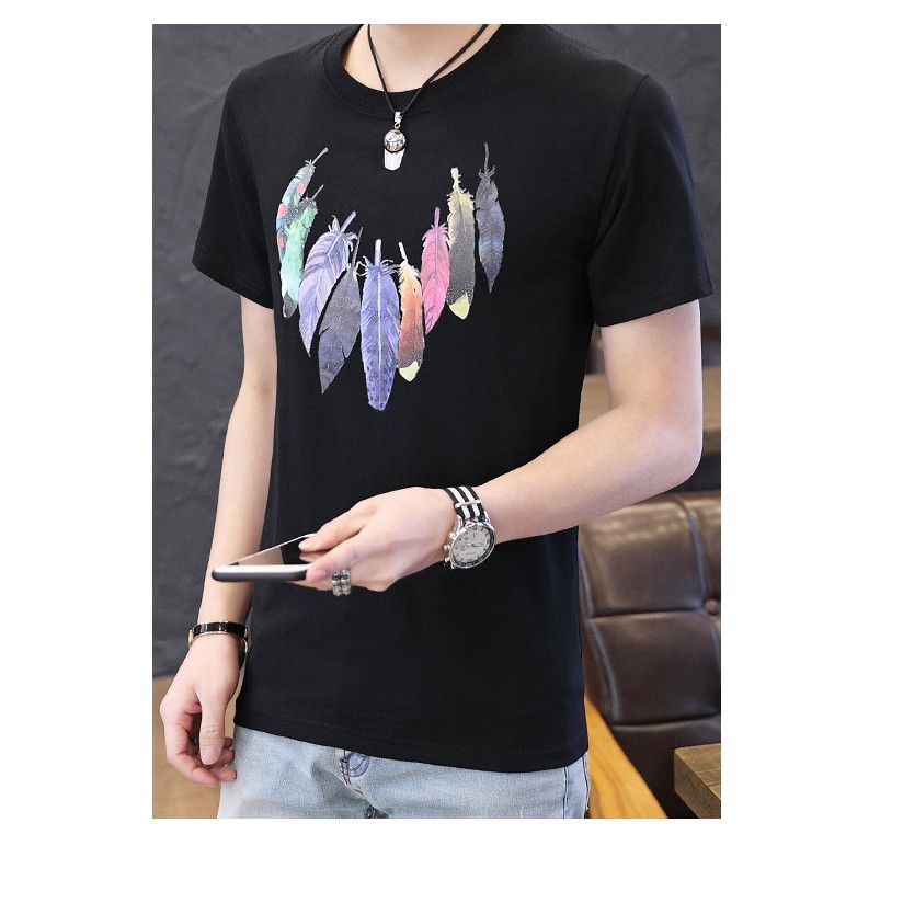 Áo Thun Nam Cổ Tròn 🛒FREESHIP️🛒 Áo Phông Nam Tay Ngắn Cổ Tròn Cao Cấp - Mã NA567 | BigBuy360 - bigbuy360.vn