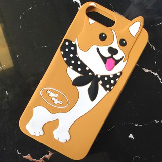 iPhone 6 plus / 6s plus Ốp lưng dẻo vàng hình chú chó kute