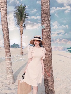 Đầm xoè tay dơi quảng châu