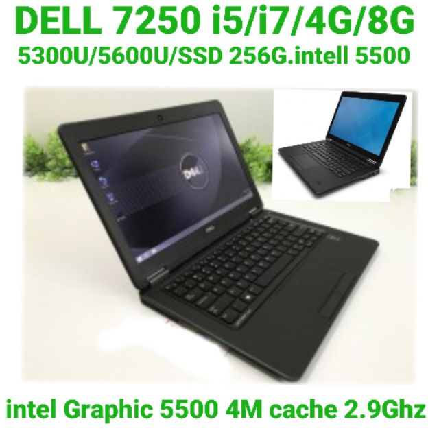 Dell 7250 i5 i7 hàng mới về giá siêu ưu đãi