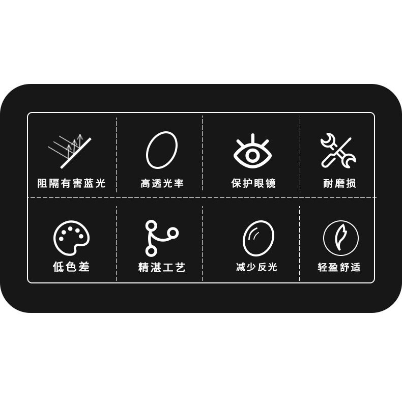 Mắt Kính Gọng Tròn Chống Bức Xạ Phong Cách Hàn Quốc Cổ Điển Thời Trang Cho Nữ