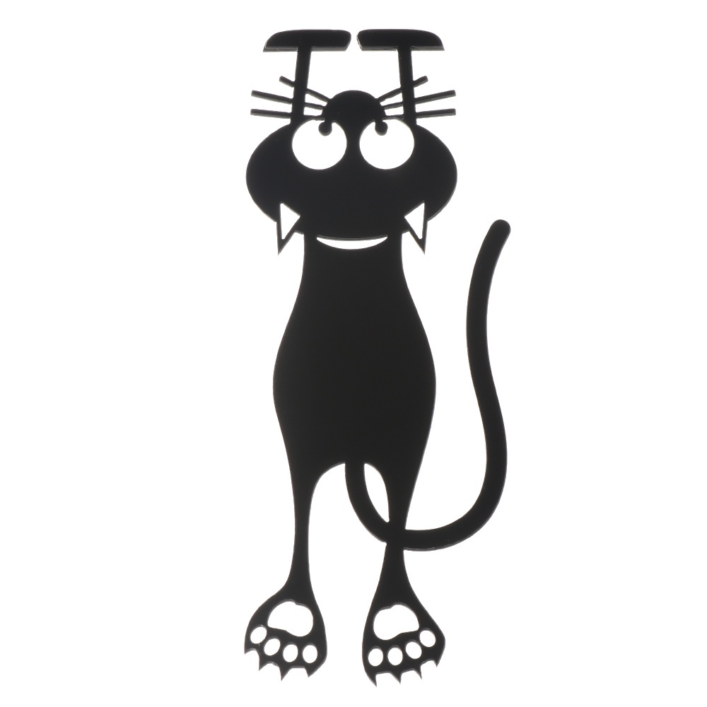 Kẹp đánh dấu trang sách bằng nhựa họa tiết hoạt hình 3d nhiều màu sắc