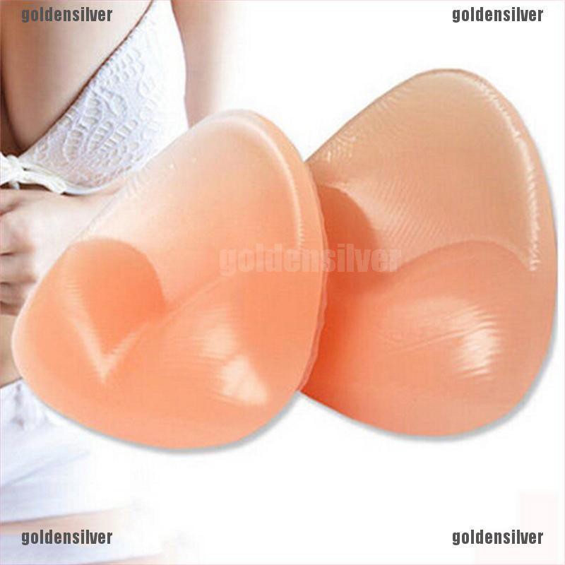 1 Cặp Đệm Ngực Tam Giác Bằng Silicone Gợi Cảm Cho Nữ