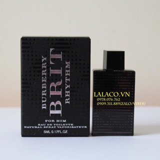 [Mini] Nước Hoa Burberry Brit Rhythm 5ml - Hàng Pháp