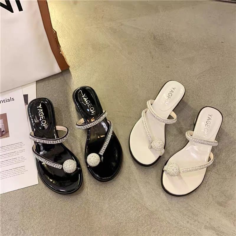 Giày Sandal Cao Gót Hở Mũi Thời Trang Xu Hướng