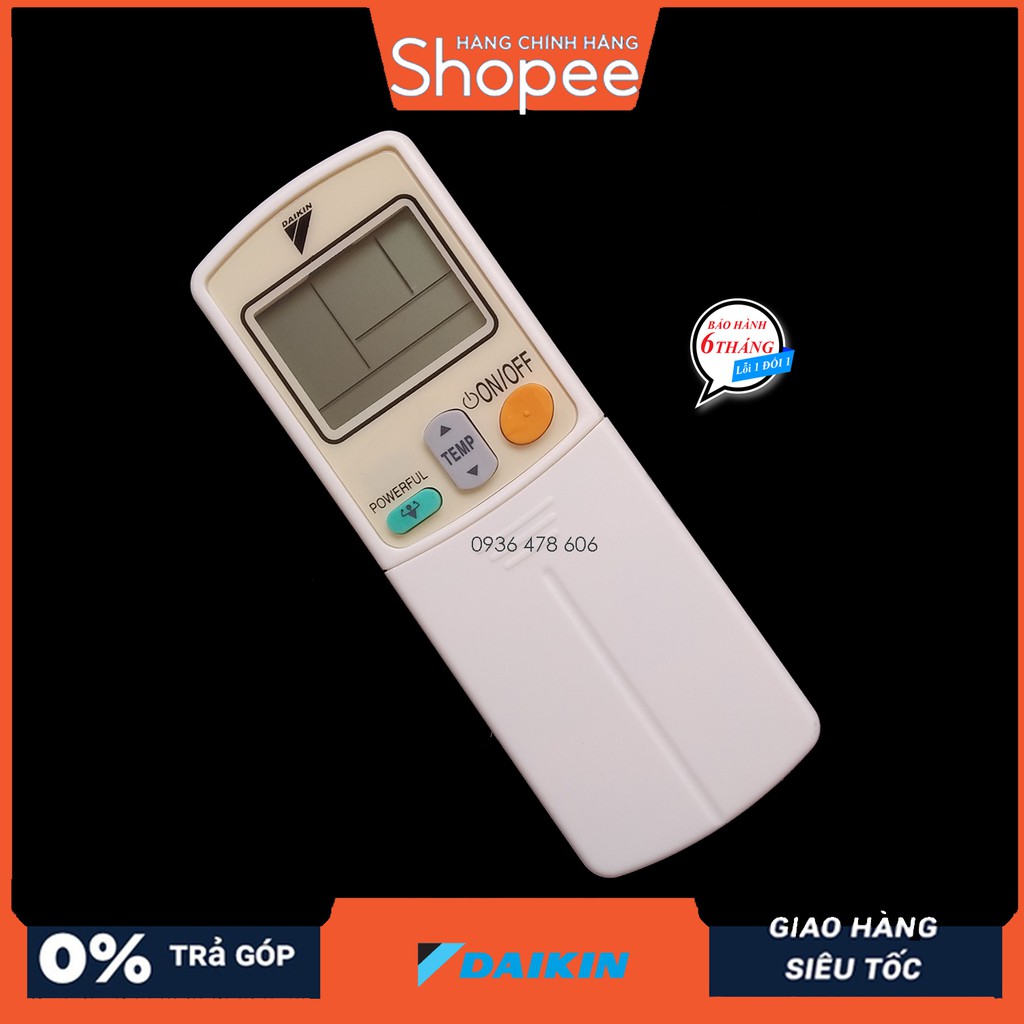 Điều khiển điều hòa Daikin ARC423A18 cánh tay cơ 1 chiều powerful