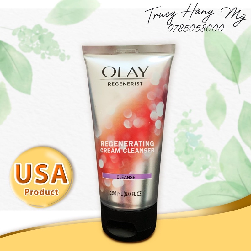 Sữa Rửa Mặt Chống Lão Hóa Olay Regenerist Cleanser Dạng Tuýp 150ml-SRM Olay do