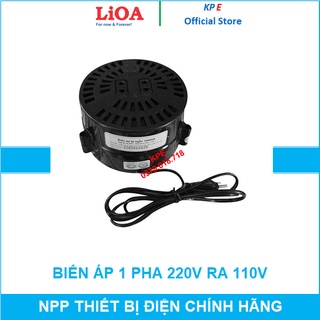 Cục biến áp đổi điện nguồn 1 pha 220v ra 110v 120v cho đồ nội địa nhật mỹ lioa chính hãng giá rẻ - kpe electric
