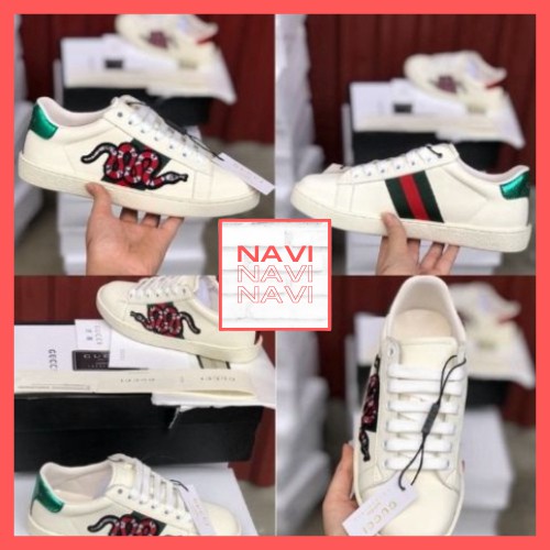 [🔥FULL BOX, BILL 💯🔥]GIÀY Hot GUCCI Rắn Full Sz Nam Nữ