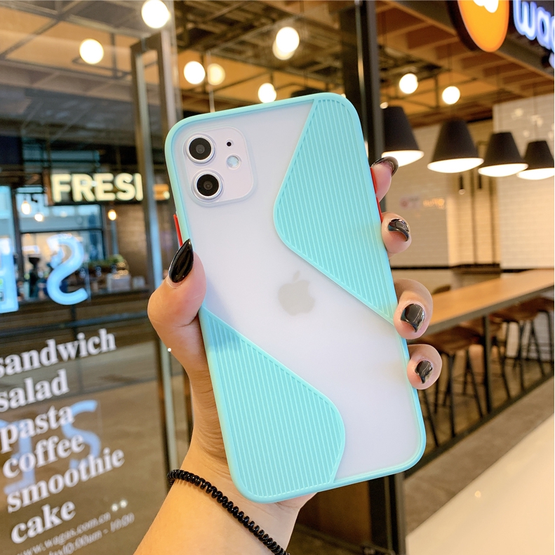 Ốp iphone - Ốp lưng nhám hình chữ S 6/6s/6plus/6s plus/7/8/7plus/8plus/x/xs/xsmax/11/11promax - Awifi Case S3-1 | BigBuy360 - bigbuy360.vn