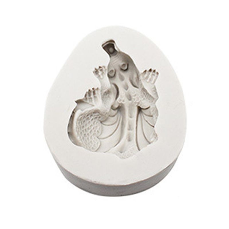 Khuôn Silicone Tạo Hình Trứng Khủng Long Phục Sinh Trang Trí Bánh