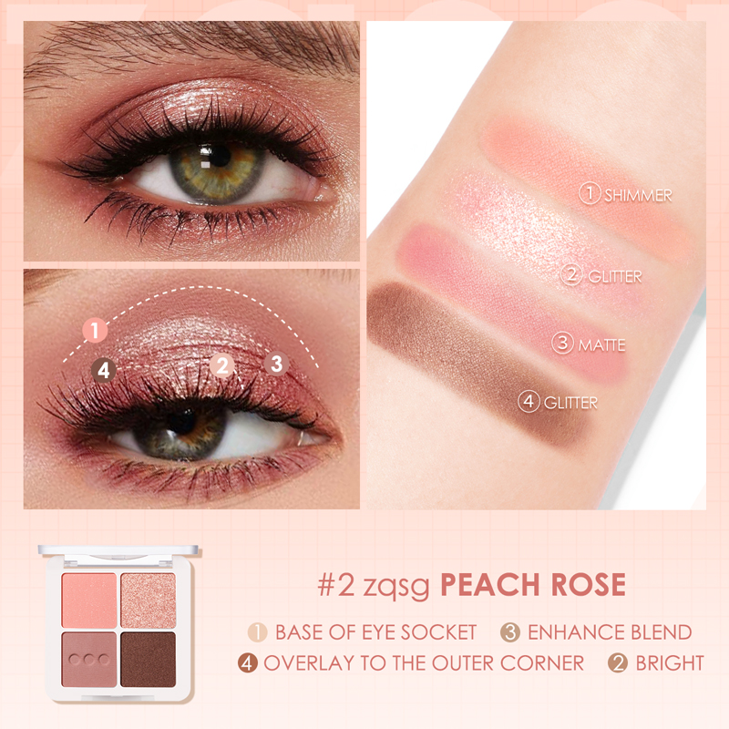 Bảng Phấn Mắt Focallure Chống Nước Lâu Trôi Tiện Dụng