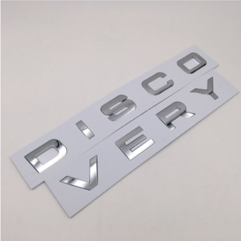Bộ tem chữ nổi 3D DISCOVERY trang trí xe hơi ô tô đủ 3 màu