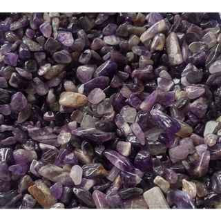 1kg amethyst viên đá hạt màu tím