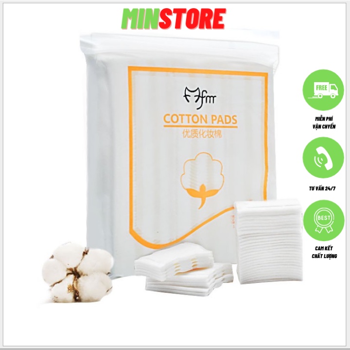 Bông tẩy trang, Bông tẩy trang 3 lớp siêu mịn Cotton Pads M06