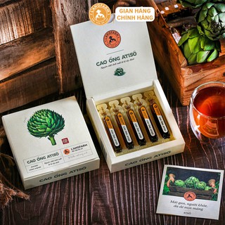 Trà ống atisô L'angfarm, 10 ống, hộp, mẫu antique C  Actisô dạng nước, giữ nguyên những đặc tính quý giá
