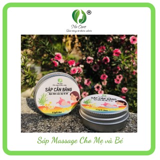 Sáp Massage cho me và bé, Sáp Cân Bằng Nu Care giúp bé thư giãn, tập trung