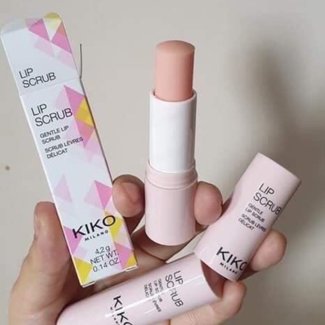 💋TẨY DA CHẾT MÔI KIKO - CHO BỜ MÔI CĂNG MỊN.