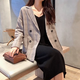 (ORDER) ÁO BLAZER CARO HÀN QUỐC