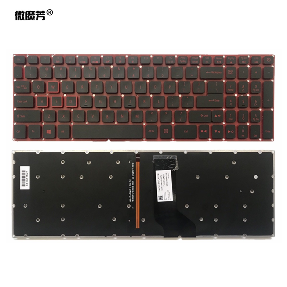 (KEYBOARD) BÀN PHÍM LAPTOP ACER VX5-591 dùng cho Aspire VX 15, VX5-591, VX5-793, VN7-593, VN7-593, A515-53, Nitro 5