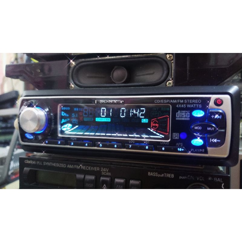 Đầu SONY mp3 aux cd radio giành cho ô tô. loại 1 din lắp chung cho tất cả các hãng xe.