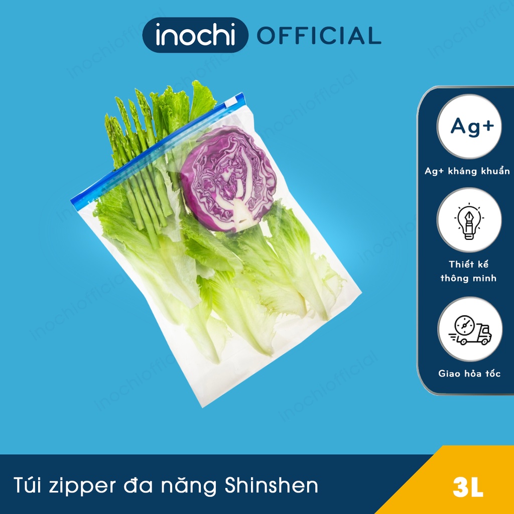 Túi zipper đa năng Shinshen 3L