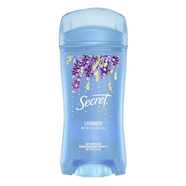 Lăn khử mùi Secret Clear Gel Luxe Lavender - Mỹ - 73g