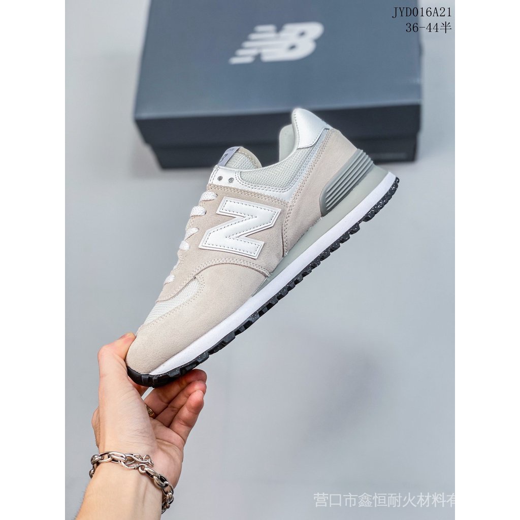 Nb New Balance Giày Thể Thao New Balance 574 New Balance 3 Lớp Phong Cách Đài Loan Cổ Điển