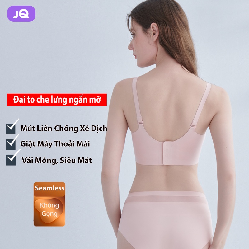 Áo lót bầu cho con bú JOYNCLEON mút thông hơi siêu mát cho mẹ cân nặng tới 100kg - màu nude