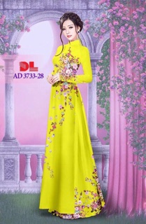 Áo dài in cả bộ áo và quần