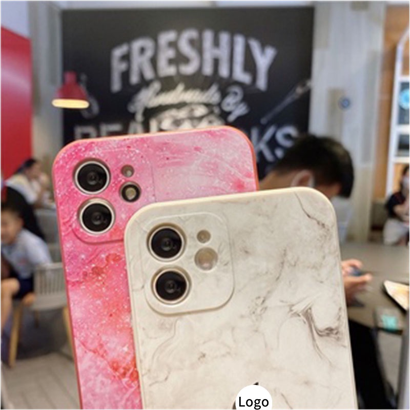 Ốp điện thoại silicon TPU mềm thời trang cho Iphone 11 12 Pro Max Mini 6 6s 7 8 Plus X XS Max XR SE 2020