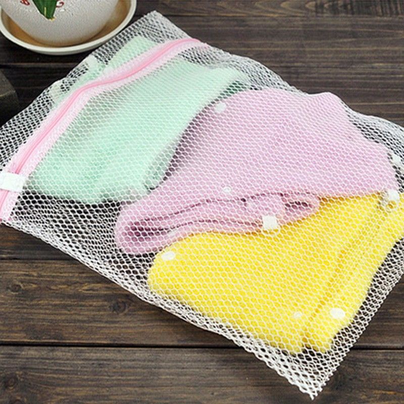 1 cái túi giặt quần áo vuông đa năng, túi lưới giặt chống hư quần áo, đồ lót
