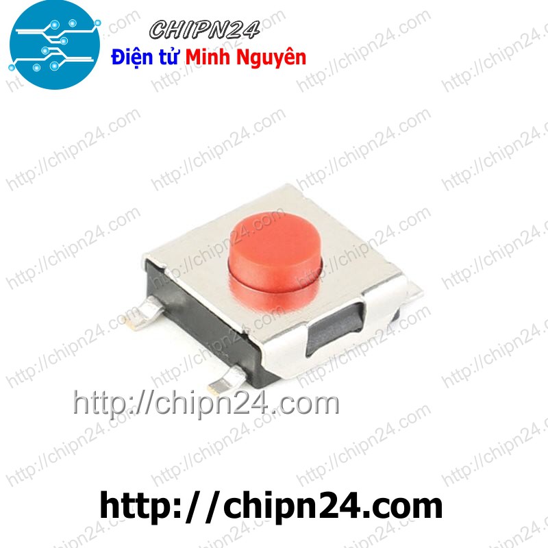 [5 CÁI] Nút nhấn Dán 4p 6x6x3.1mm