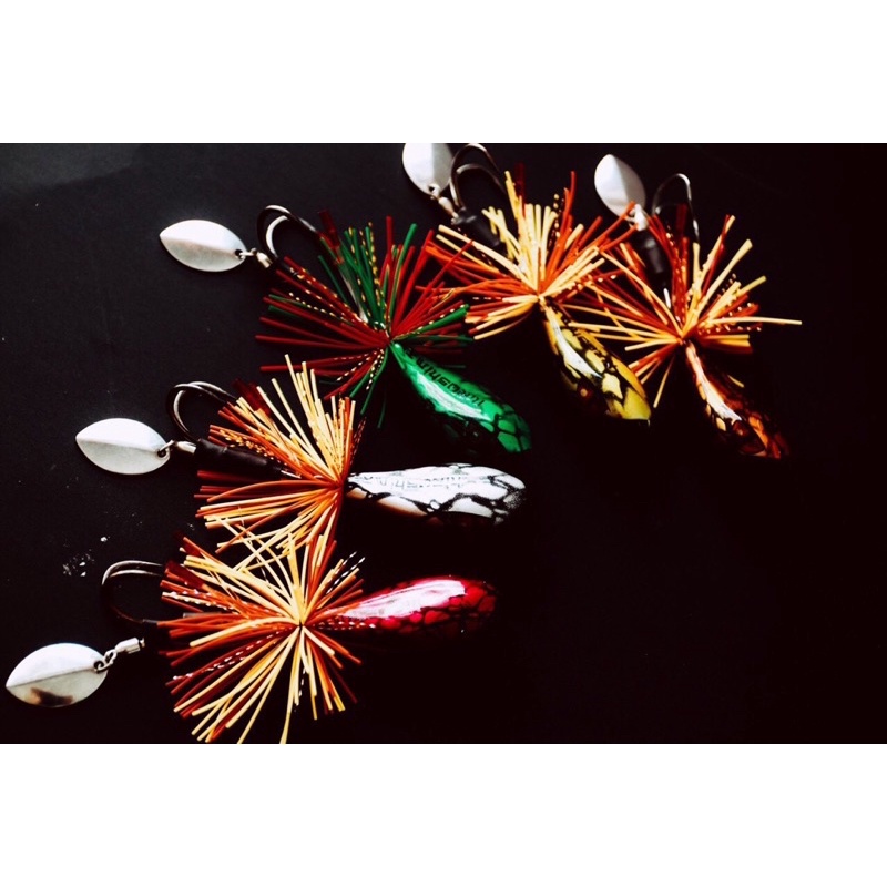 Nhái câu cá lóc Hirushima Jumpfrog Sneak Head Spoon