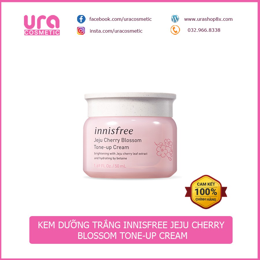 Kem dưỡng trắng Innisfree Cherry Blossom