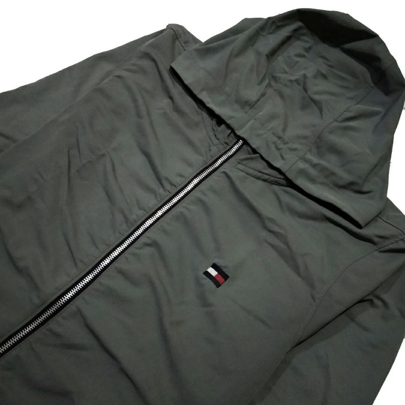 TOMMY HILFIGER Dù gấp hiệu SECOND chính hãng màu xám