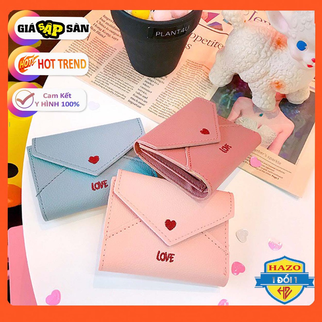 VÍ NỮ CẦM TAY FROM KOREA TRÁI TIM LOVE V238 HOT TREND 2019 | BigBuy360 - bigbuy360.vn