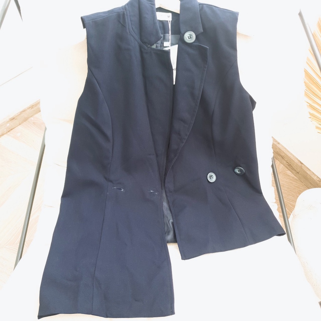 Áo vest ghile nữ dáng dài cao cấp On Demand