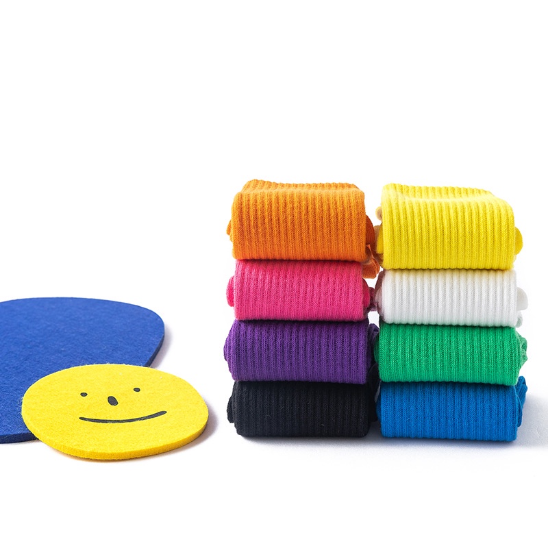 Vớ Cotton Mềm Màu Kẹo Cho Bé 3-12 Tuổi