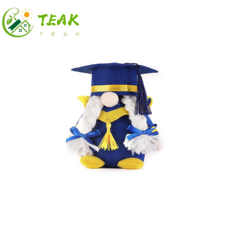 TEAK Party Supplies Gnome Decorations Gifts Class of 2021 Plush Gnomes Home Decor Handmade Toy Table Ornaments Graduation