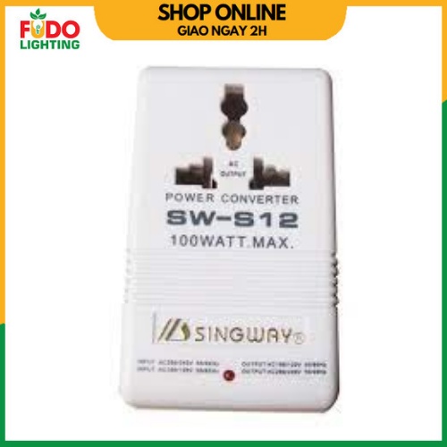 ⚡GIAO HỎA TỐC⚡ Bộ đổi nguồn 2 chiều Singway 220V110V 100W