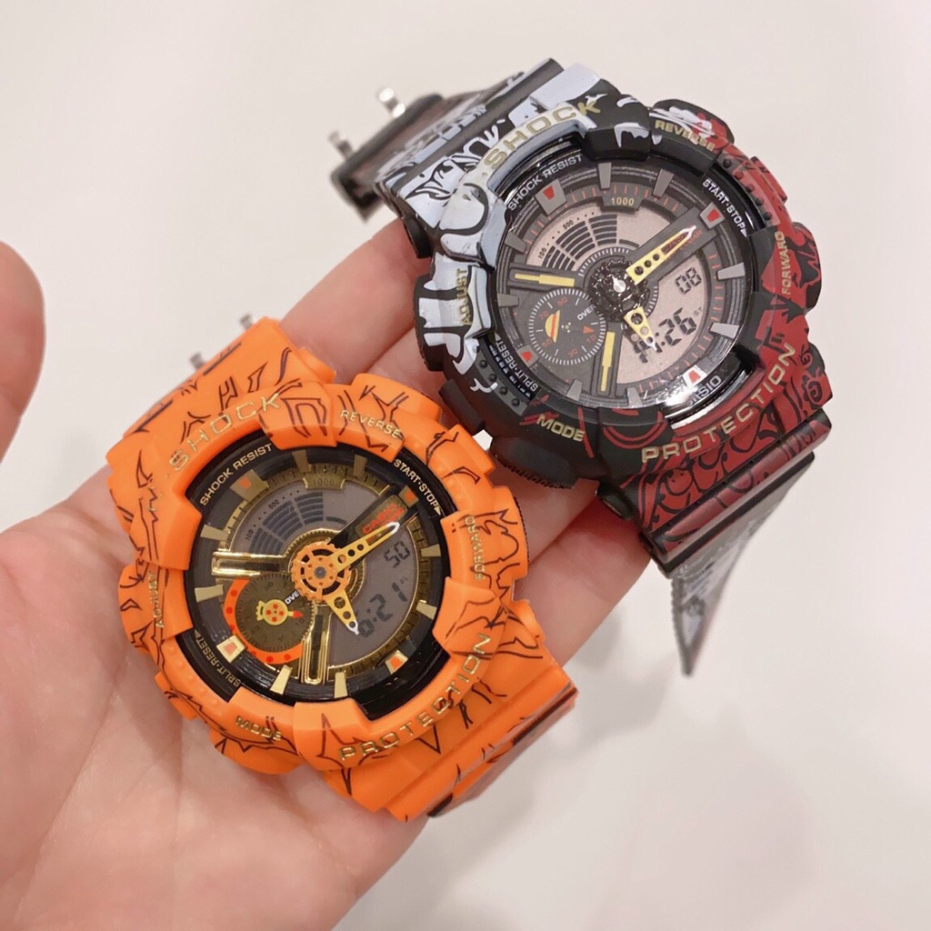 Đồng Hồ Thể Thao ONE PIECE & DRAGONBALL Unisex Đa chức năng chạy cả kim và điện tử_Clip Thật | BigBuy360 - bigbuy360.vn