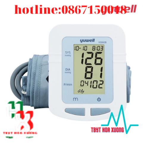 Máy đo huyết áp bắp tay Yuwell YE 660B - YE 660B