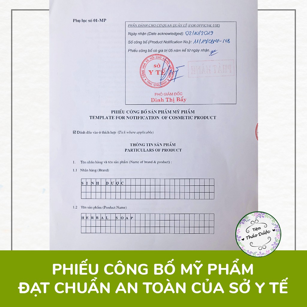 Xà phòng cao thảo dược Tiệm Thảo Dược Xanh xà bông sinh dược hỗ trợ chứng mẩn ngứa, dị ứng