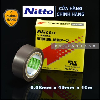 NITTO 903UL 0.08*19*10m băng keo chịu nhiệt độ cao