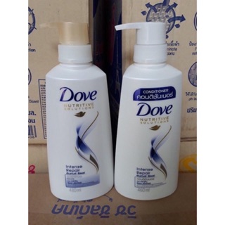 Dầu gội, dầu xả Dove Thái 480ml