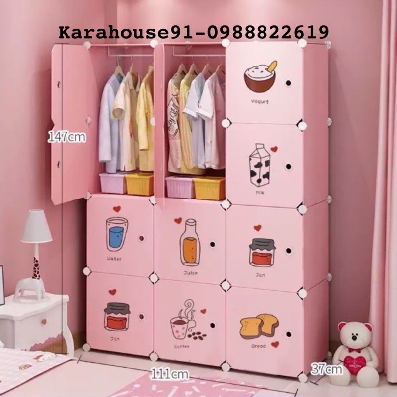 TỦ NHỰA LẮP GHÉP ĐA NĂNG 12 Ô SIZE TO, ( chọn mẫu theo phân loại hàng )