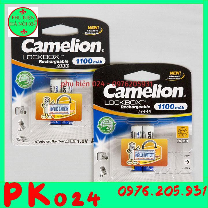 Bộ 2 Pin Sạc AA CAMELION 1100mAh Cao Cấp