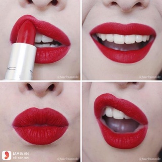  SON CHINH HANG  Son MAC Ruby Woo 707 Màu Đỏ Cổ Điển Sang Chảnh - Retro Matte Lipstick son MAC chuẩn Auth date mới nhất 